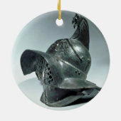 Bronze helm van Thraciaanse gladiator, Roman, 1e c Keramisch Ornament (Achterkant)