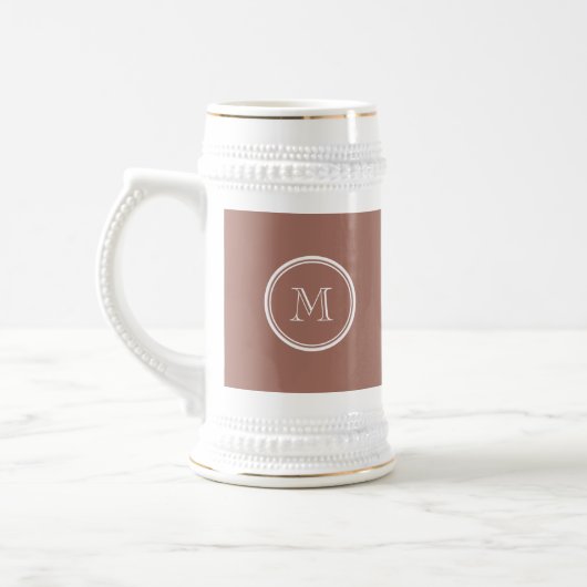 Bronze High-end gekleurd monogram Bierpul (Links)