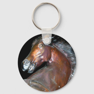 Bronze Horse Sculpture Sleutelhanger