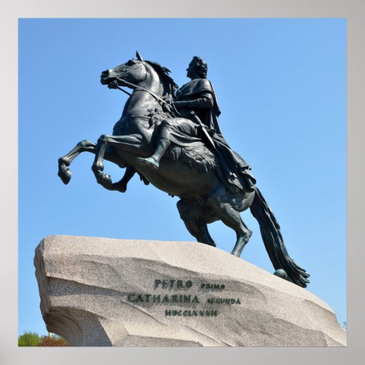 Bronze Horseman Poster (Voorkant)