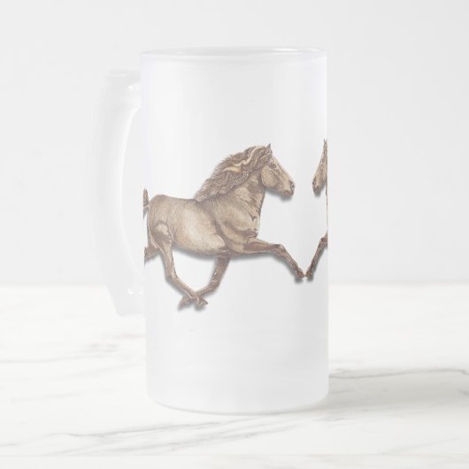 Bronze IJ Matglas Bierpul (Voorkant links)