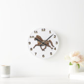 Bronze IJ Ronde Klok (Huis)