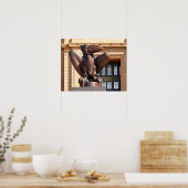 Bronze Jayhawk Poster (Keuken)