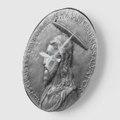 Bronze Jesus Christ Sculpture Latin Text Grote Klok (Hoek)