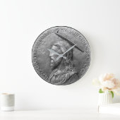 Bronze Jesus Christ Sculpture Latin Text Grote Klok (Huis)