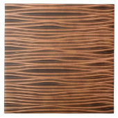 Bronze keramische rugspruittegel tegeltje (Voorkant)