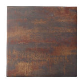 Bronze keramische tegel tegeltje (Voorkant)