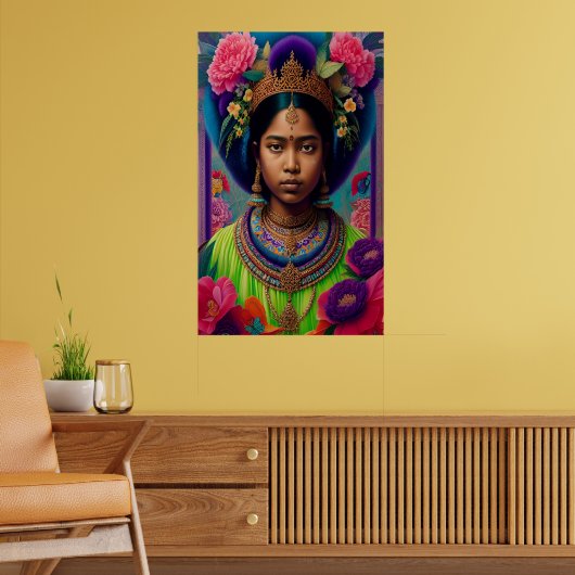 Bronze kroonprinses poster (Woonkamer 2)