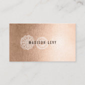 Bronze Lace Spray Tanning Beauticiekaarten Afsprakenkaartje (Voorkant)