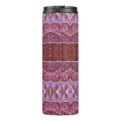 Bronze Leaf Ikat Thermosbeker (Achterkant)