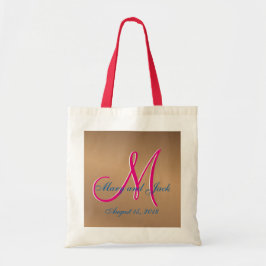 Bronze Light 3d Monogram Tote Bag