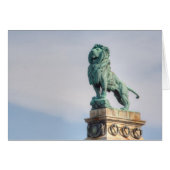 Bronze Lion Statue (Voorkant Horizontaal)