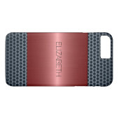 Bronze Luxury Roestvrij staal Metaal Kijk Case-Mate iPhone Case (Achterkant (Horizontaal))