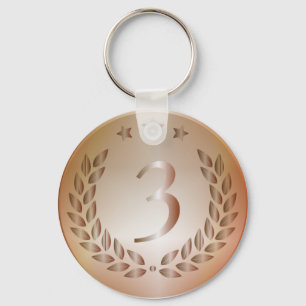 Bronze-medaille Sleutelhanger