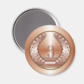 Bronze Medal Magneet (Voorkant / Achterkant)