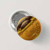 Bronze Medal Ronde Button 3,2 Cm (Voorkant /achterkant)