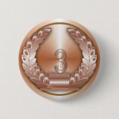 Bronze Medal Ronde Button 5,7 Cm (Voorkant)