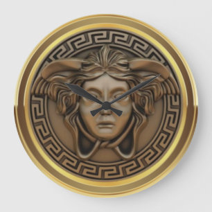 Bronze Medusa Grote Klok