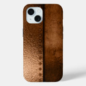 Bronze Metallic iPhone/iPad case (Achterkant)