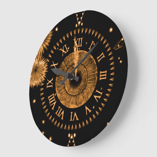 Bronze Midnight Clock  Grote Klok (Hoek)