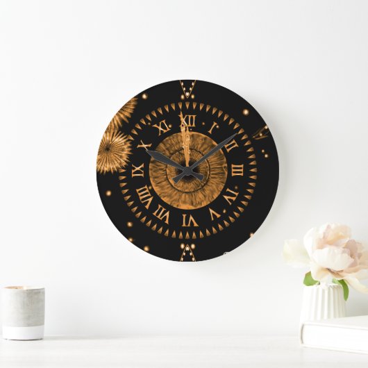 Bronze Midnight Clock  Grote Klok (Huis)