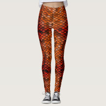 Bronze Moeder van Dragons Dragon Scale Leggings