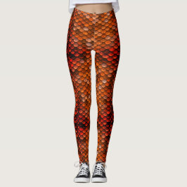 Bronze Moeder van Dragons Dragon Scale Leggings