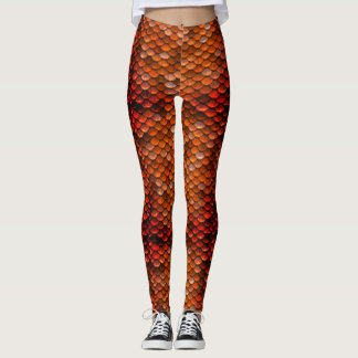 Bronze Moeder van Dragons Dragon Scale Leggings