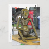 Bronze Monkey Briefkaart (Voorkant / Achterkant)