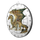 "Bronze Mythical Dragon" Dartbord (Voorkant Rechts)