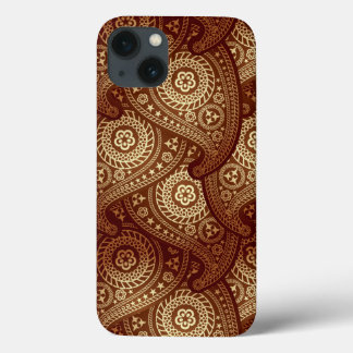 Bronze Paisley iPhone 6 Hoog Extreme Hoesje