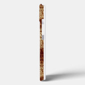 Bronze Paisley iPhone 6 Hoog Extreme Hoesje (Achterkant / Links)