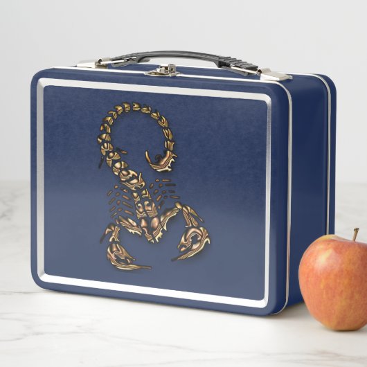 Bronze Poisonous scorpion zeer venomeus insect (In situ)