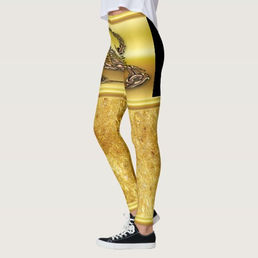 Bronze Poisonous scorpion zeer venomeus insect Leggings (Links)