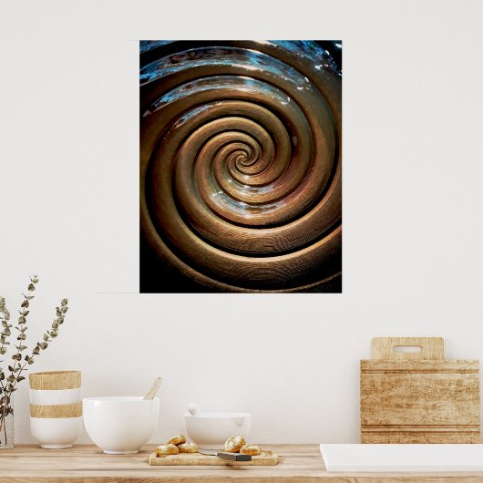 bronze poster (Keuken)