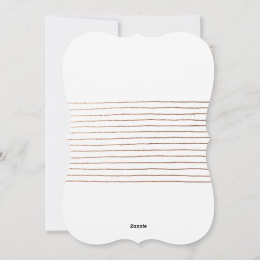 Bronze Prettige feestdagen met kerstfoto Feestdagenkaart (Achterkant)