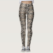 Bronze Python Snakeskin Leggings (Voorkant)