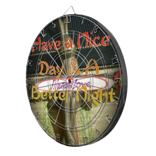 Bronze Rabbit Sculpture met Inspirerend quotes Dartbord (Voorkant Rechts)