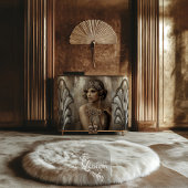 Bronze Roar, Gatsby Flapper Glamour Portret Tissuepapier