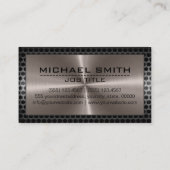 Bronze Roestvrij Elegant Moderne Grens Visitekaartje (Achterkant)