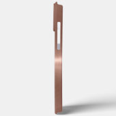 Bronze Roestvrij staal Metaalkijk Case-Mate iPhone Case (Achterkant / Links)