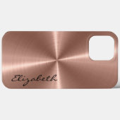 Bronze Roestvrij staal Metaalkijk Case-Mate iPhone Case (Achterkant (horizontaal))