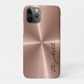 Bronze Roestvrij staal Metaalkijk Case-Mate iPhone Case (Achterkant)