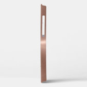 Bronze Roestvrij staal Metaalkijk Case-Mate iPhone Case (Achterkant / Links)