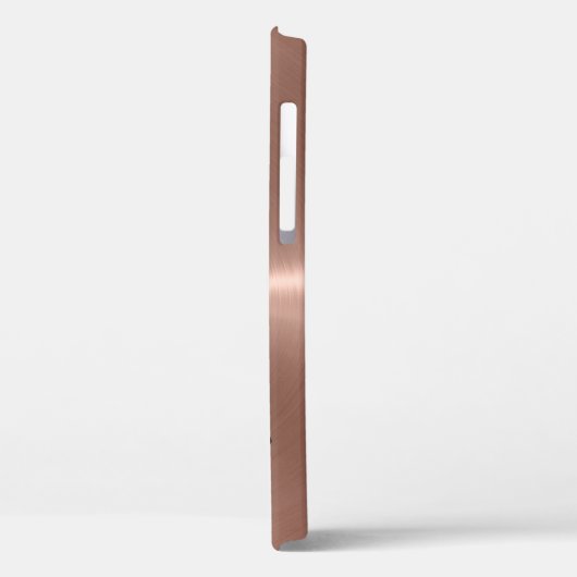 Bronze Roestvrij staal Metaalkijk Case-Mate iPhone Case (Achterkant / Links)