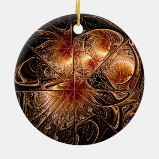 Bronze Round Ornament (Achterkant)