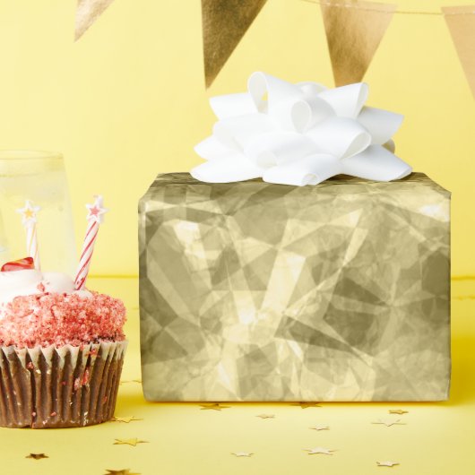 Bronze — Ruwe textuur Cadeaupapier (Verjaardagsfeest)