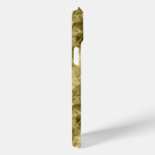 Bronze — Ruwe textuur Case-Mate iPhone Case (Achterkant / Rechts)