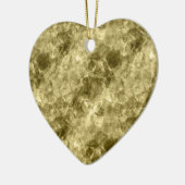 Bronze — Ruwe textuur Keramisch Ornament (Links)