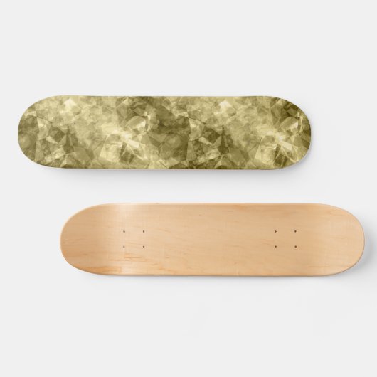 Bronze — Ruwe textuur Persoonlijk Skateboard (Horizontaal)